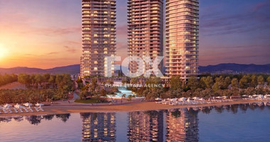 Mediterranean Sea View  3 Bedroom Apartment For Sale with Five-Star Amenities in Limassol Marina