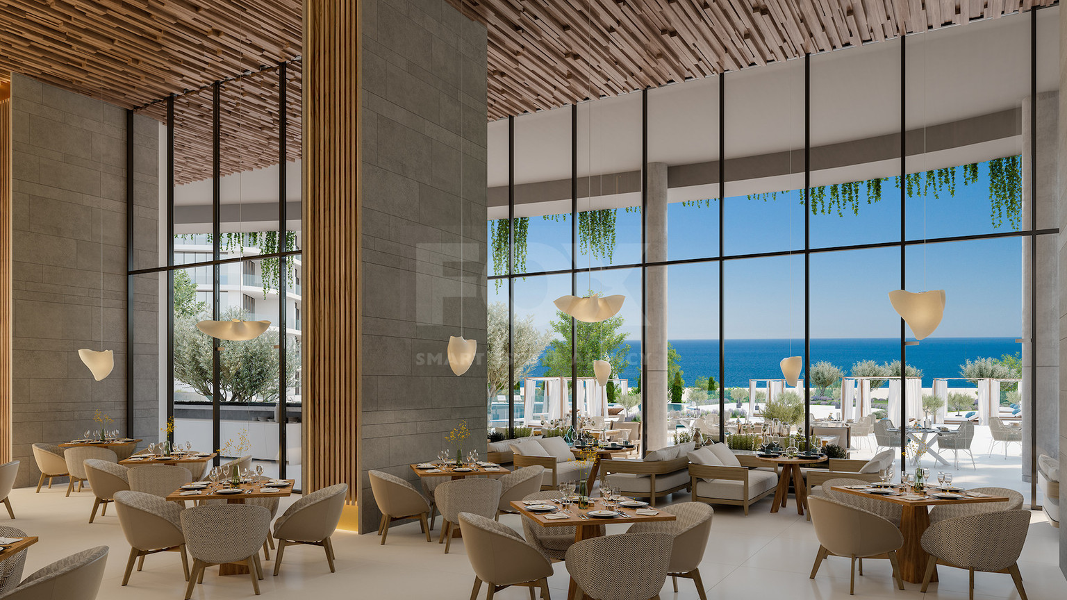 Mediterranean Sea View  3 Bedroom Apartment For Sale with Five-Star Amenities in Limassol Marina