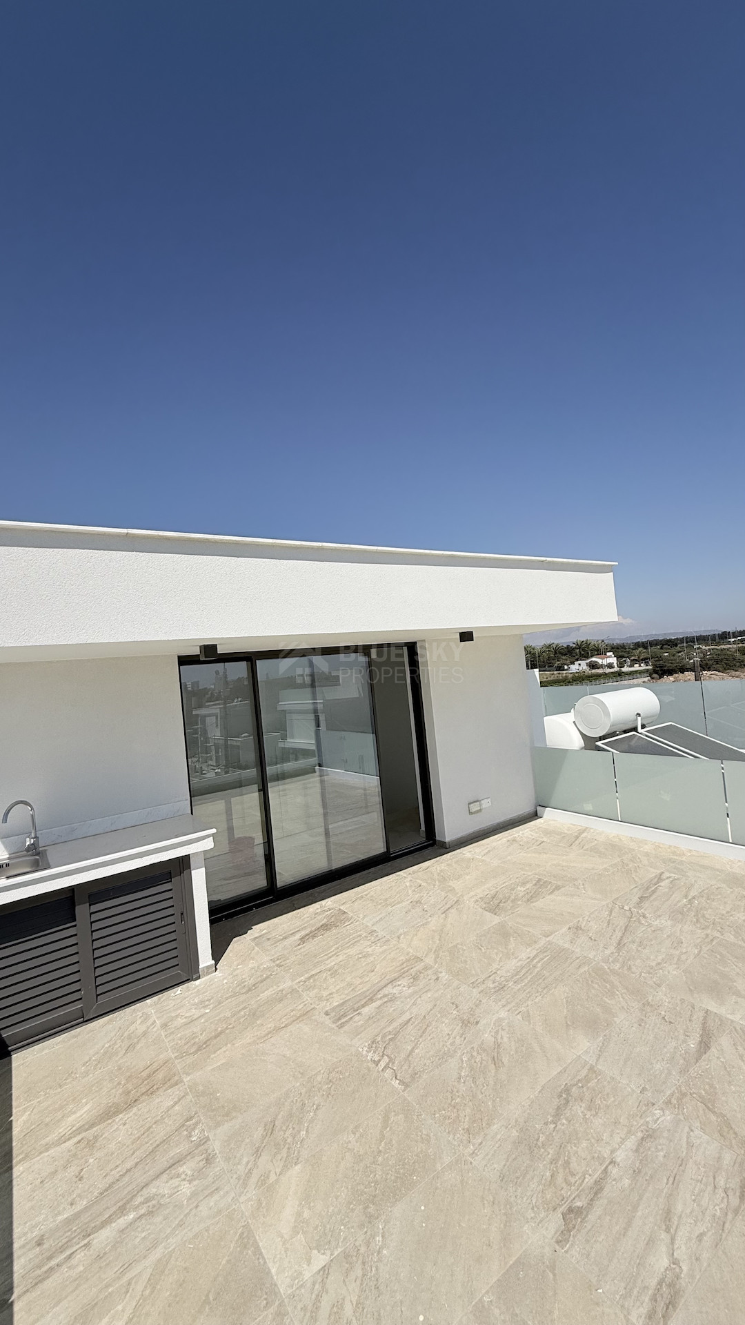 For rent Luxury Exclusive Gated Coastal Villa in Geroskipou in Paphos