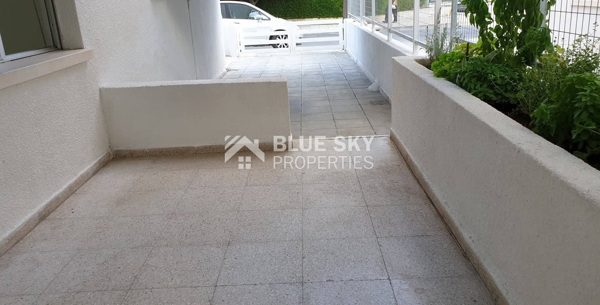 Two Bedroom Ground Floor Apartment for Rent in Neapolis, Limassol