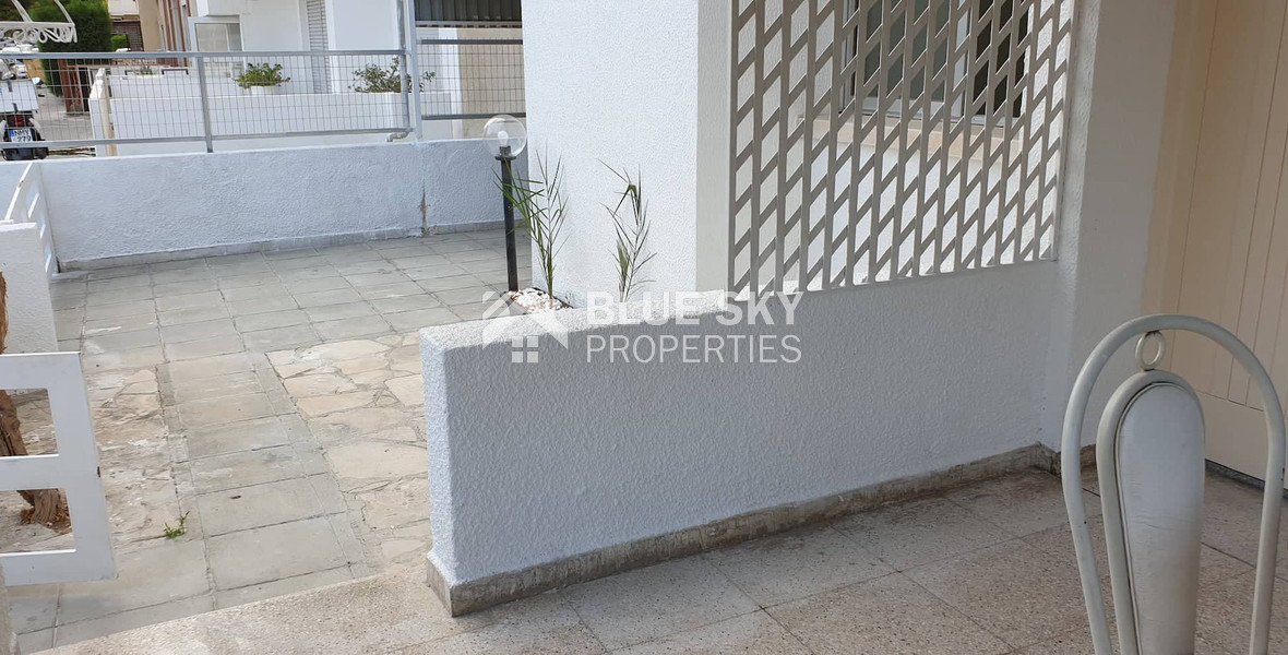 Two Bedroom Ground Floor Apartment for Rent in Neapolis, Limassol