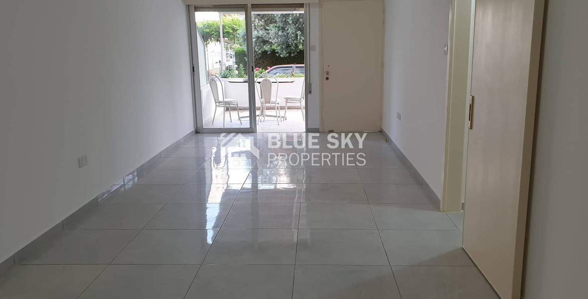 Two Bedroom Ground Floor Apartment for Rent in Neapolis, Limassol