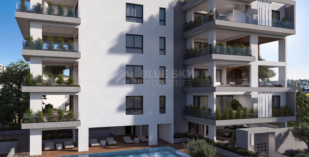 Luxury 2-Bedroom Apartment with Spacious Veranda & Resort-Style Amenities in Agios Athanasios, Limassol