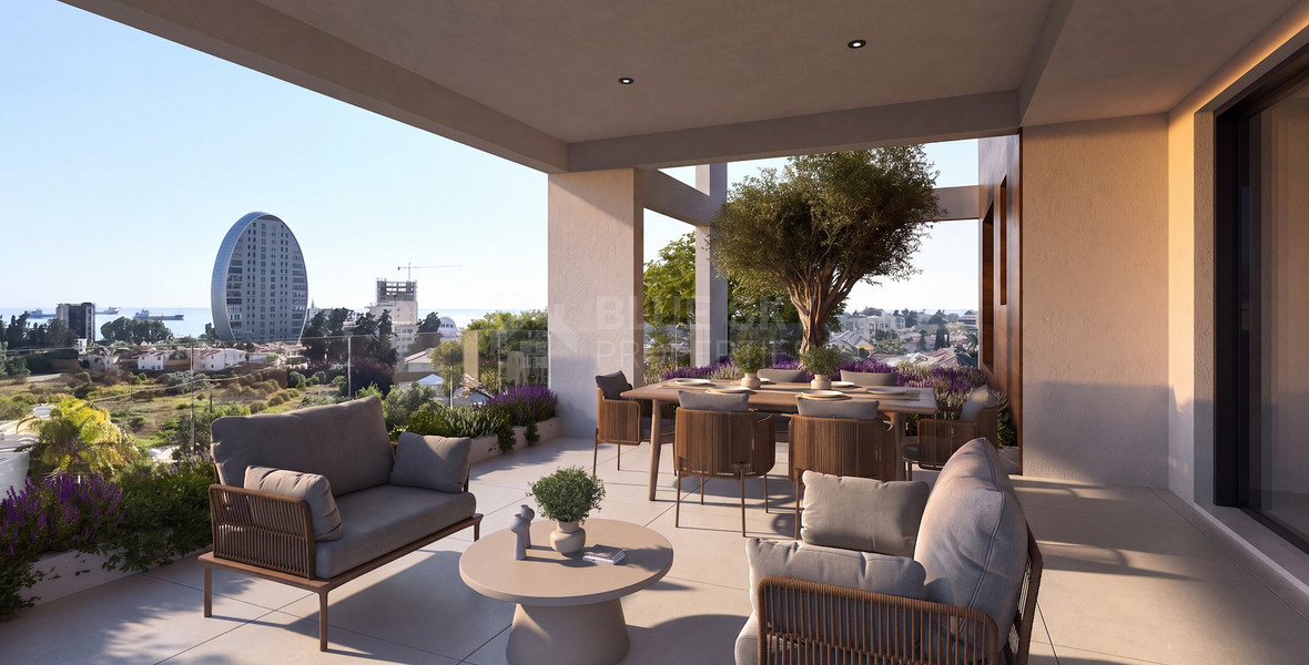 Luxury 2-Bedroom Apartment with Spacious Veranda & Resort-Style Amenities in Agios Athanasios, Limassol