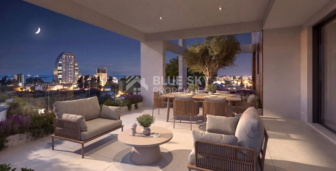 Luxury 2-Bedroom Apartment with Spacious Veranda & Resort-Style Amenities in Agios Athanasios, Limassol