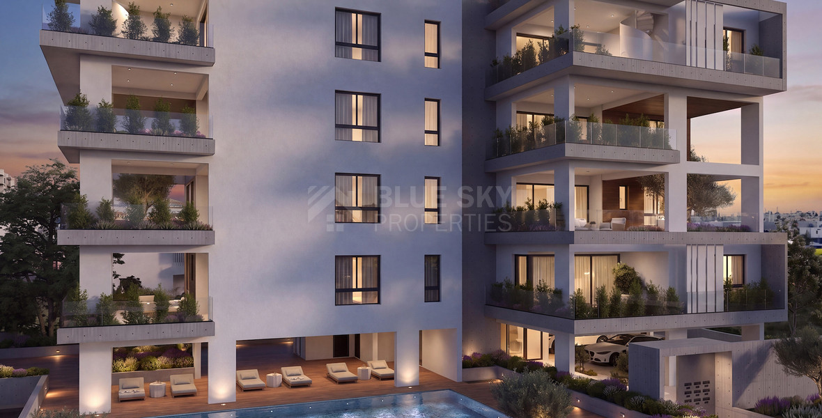Luxury 2-Bedroom Apartment with Spacious Veranda & Resort-Style Amenities in Agios Athanasios, Limassol