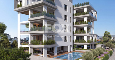 Spacious 3-Bedroom Penthouse with Private Roof Garden in Agios Athanasios, Limassol