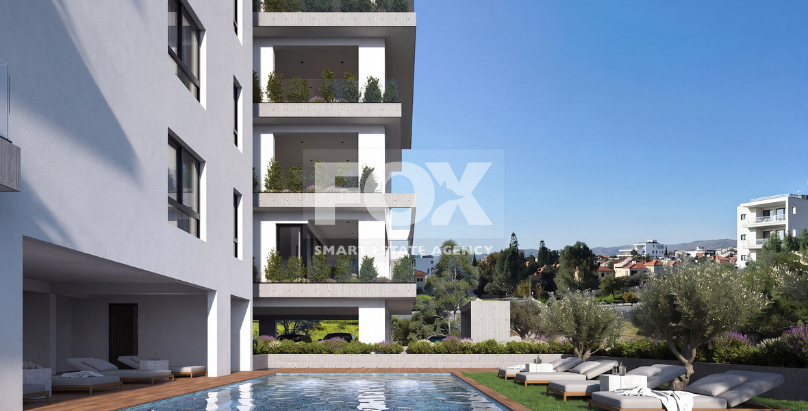 Spacious 3-Bedroom Penthouse with Private Roof Garden in Agios Athanasios, Limassol