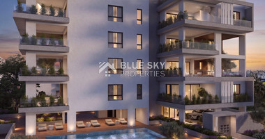 Spacious 3-Bedroom Penthouse with Private Roof Garden in Agios Athanasios, Limassol