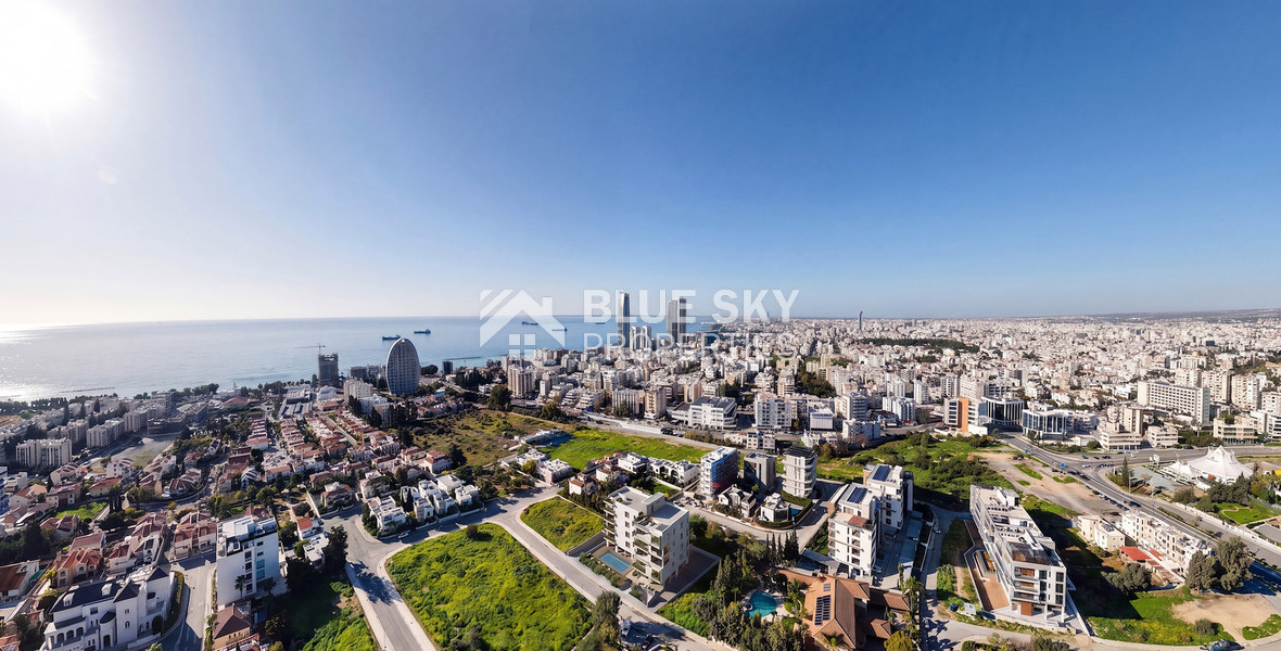 Spacious 3-Bedroom Penthouse with Private Roof Garden in Agios Athanasios, Limassol