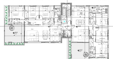 Spacious 3-Bedroom Penthouse with Private Roof Garden in Agios Athanasios, Limassol