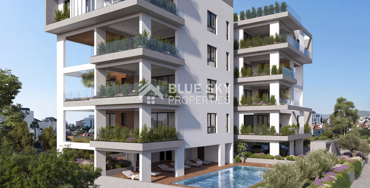 Stunning 3-Bedroom Penthouse with Private Roof Garden in Agios Athanasios, Limassol