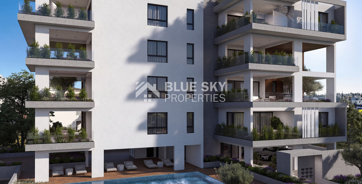 Stunning 3-Bedroom Penthouse with Private Roof Garden in Agios Athanasios, Limassol