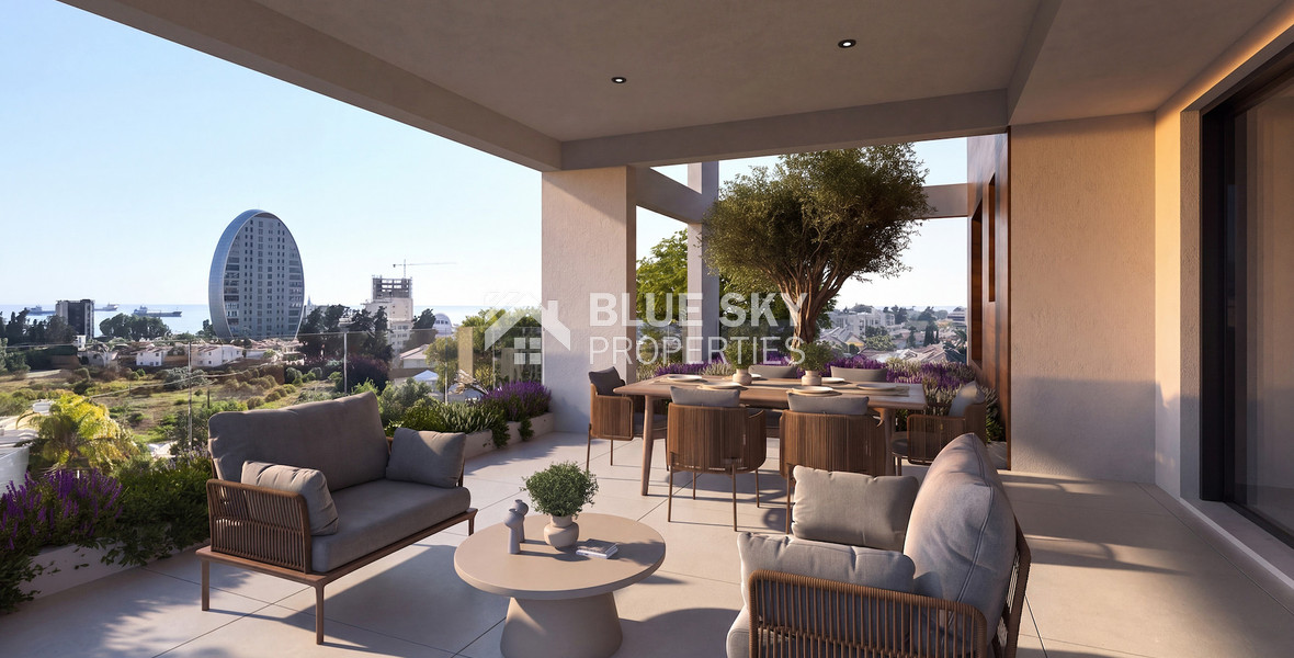 Stunning 3-Bedroom Penthouse with Private Roof Garden in Agios Athanasios, Limassol