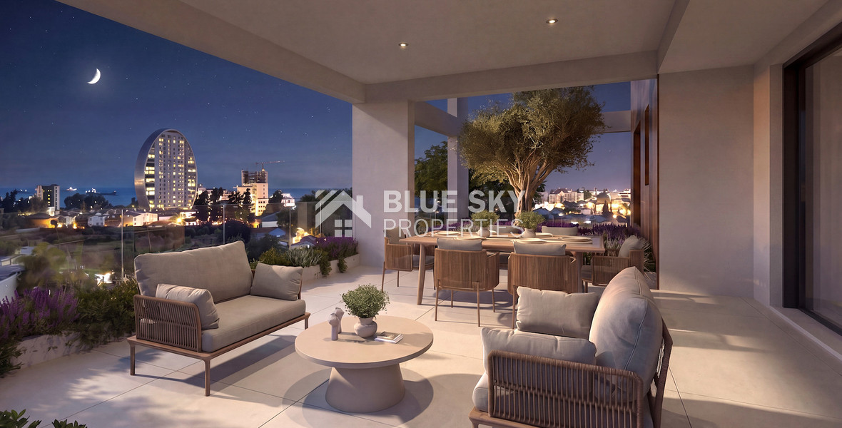 Stunning 3-Bedroom Penthouse with Private Roof Garden in Agios Athanasios, Limassol