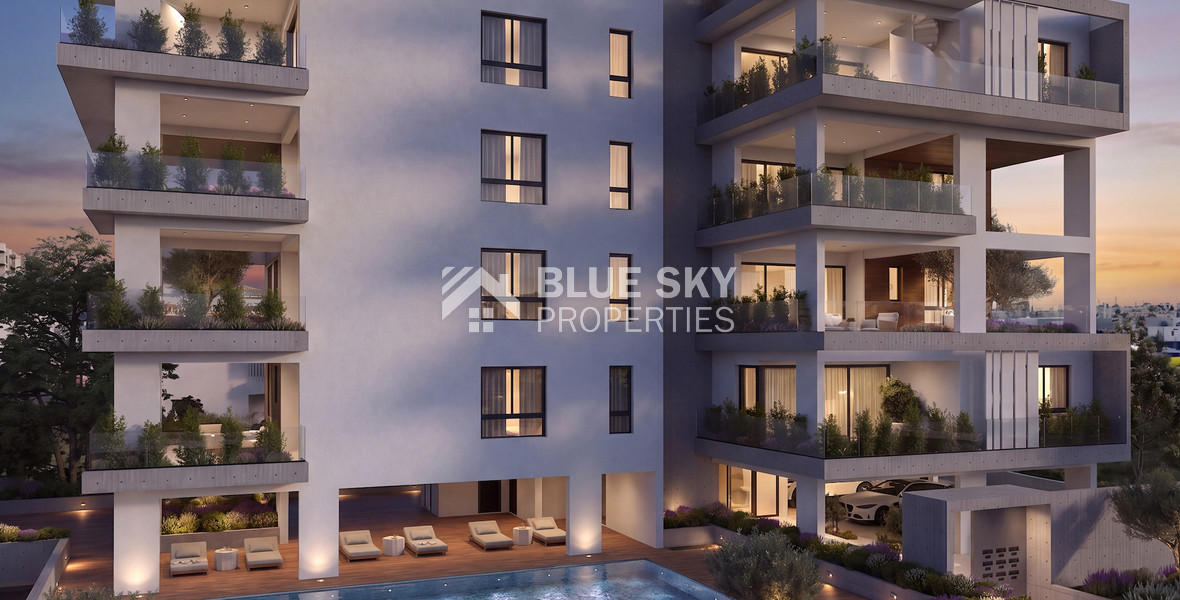 Stunning 3-Bedroom Penthouse with Private Roof Garden in Agios Athanasios, Limassol