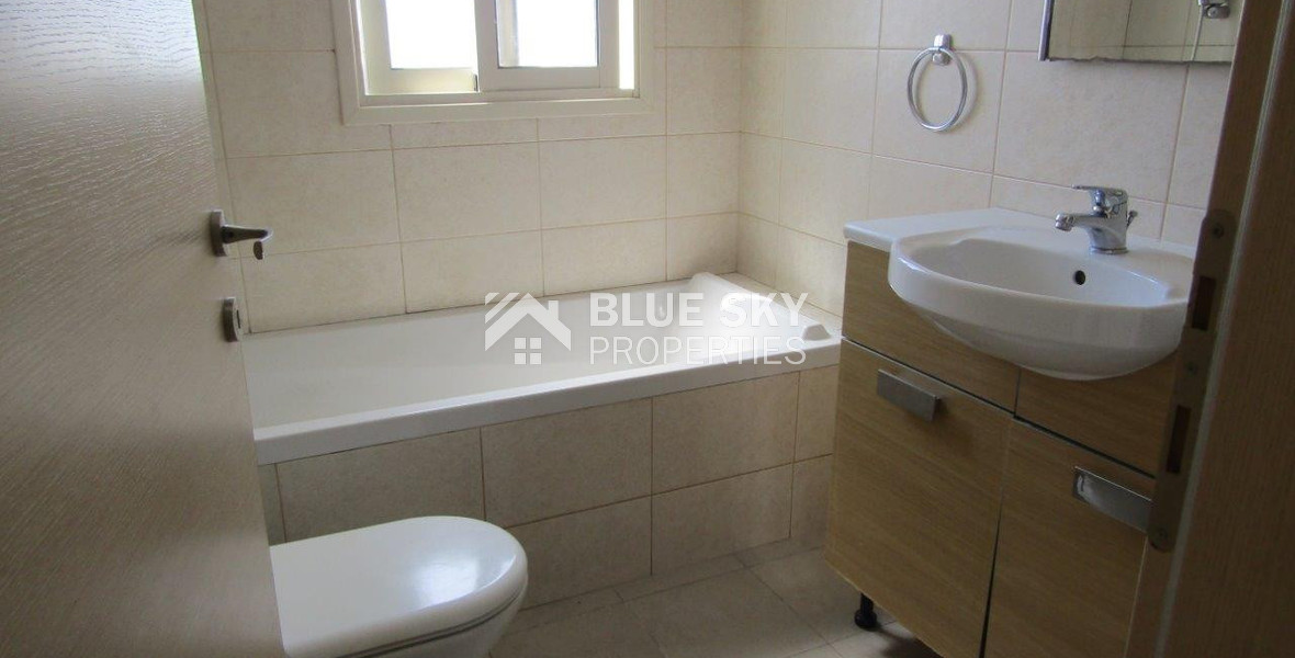 Two bedroom unfurnished apartment for rent in Katholiki, Limassol
