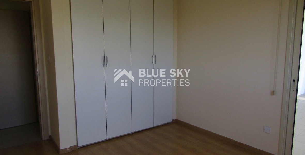 Two bedroom unfurnished apartment for rent in Katholiki, Limassol
