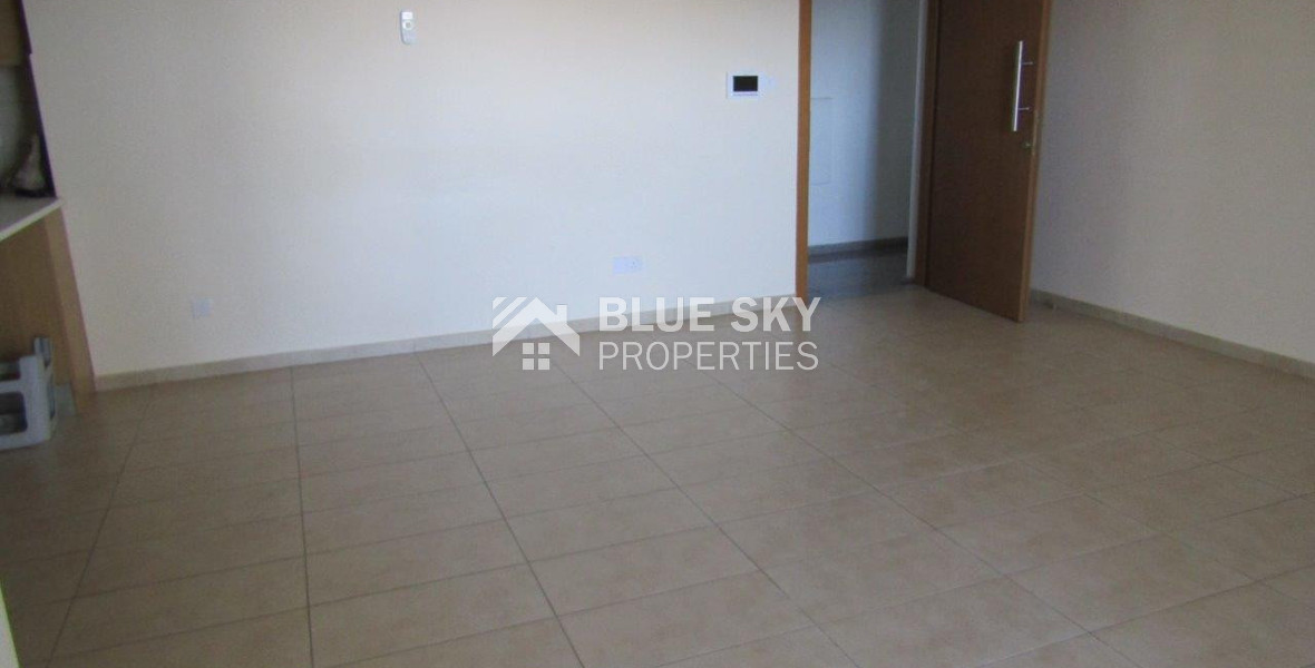 Two bedroom unfurnished apartment for rent in Katholiki, Limassol