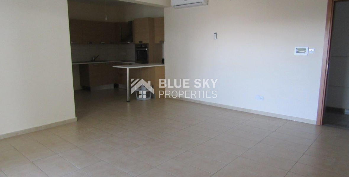 Two bedroom unfurnished apartment for rent in Katholiki, Limassol