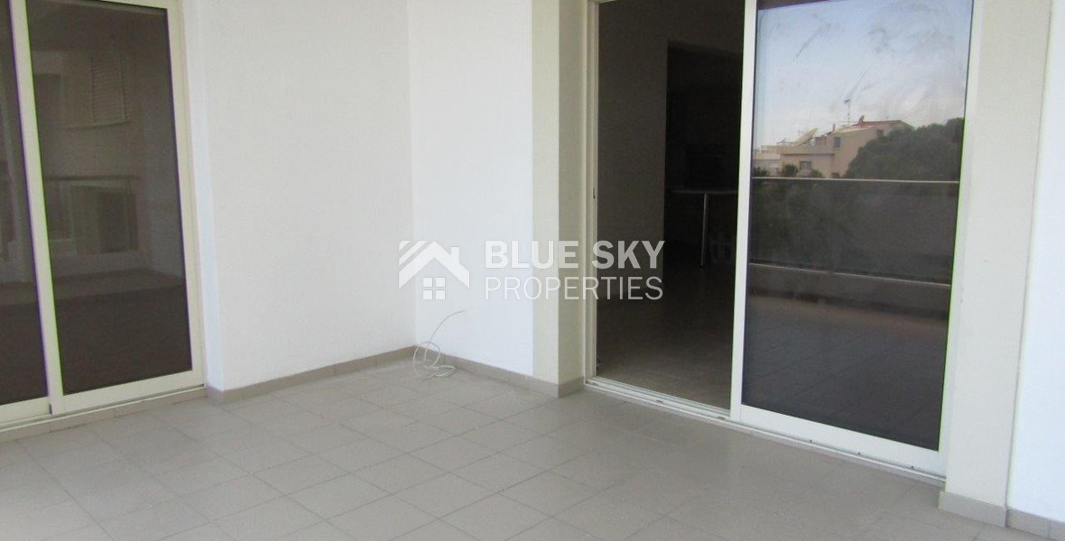 Two bedroom unfurnished apartment for rent in Katholiki, Limassol