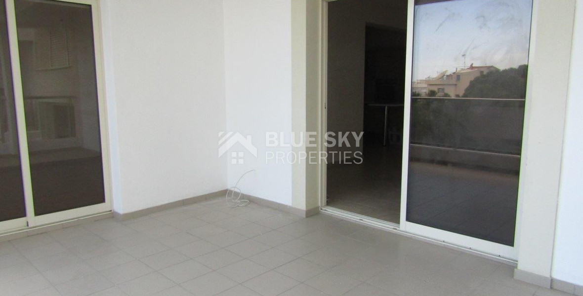 Two bedroom unfurnished apartment for rent in Katholiki, Limassol