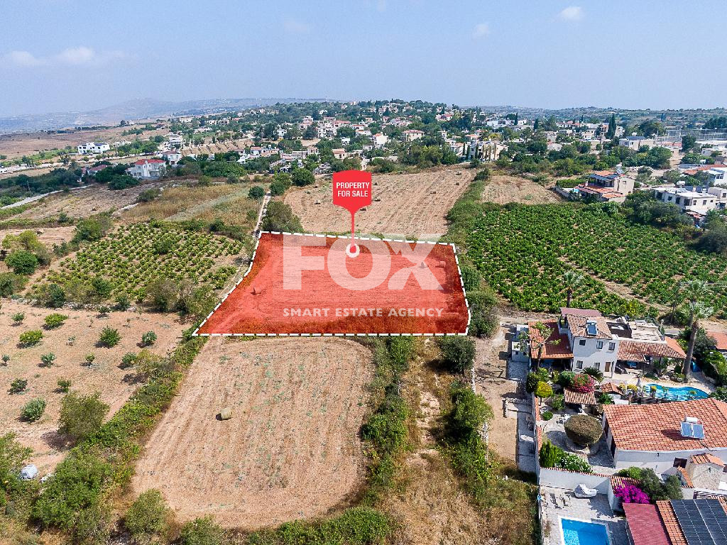 Residential Development Land for Sale in Kathikas, Paphos