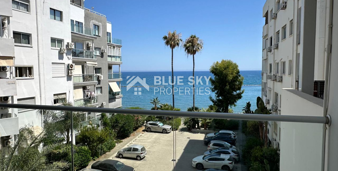 Fully Renovated Three-Bedroom Apartment | Sea View | 200m from the Beach | Germasogeia Tourist Area
