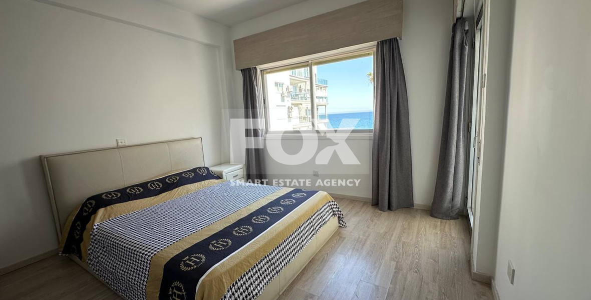 Fully Renovated Three-Bedroom Apartment | Sea View | 200m from the Beach | Germasogeia Tourist Area