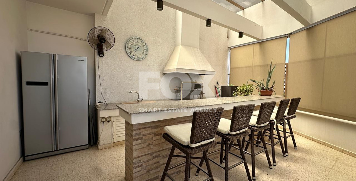 Fully Renovated Three-Bedroom Penthouse with Private Pool & Roof Garden | Potamos Germasogeia