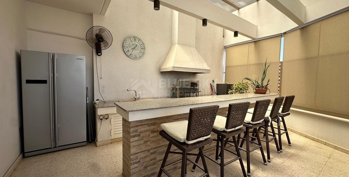 Fully Renovated Three-Bedroom Penthouse with Private Pool & Roof Garden | Potamos Germasogeia