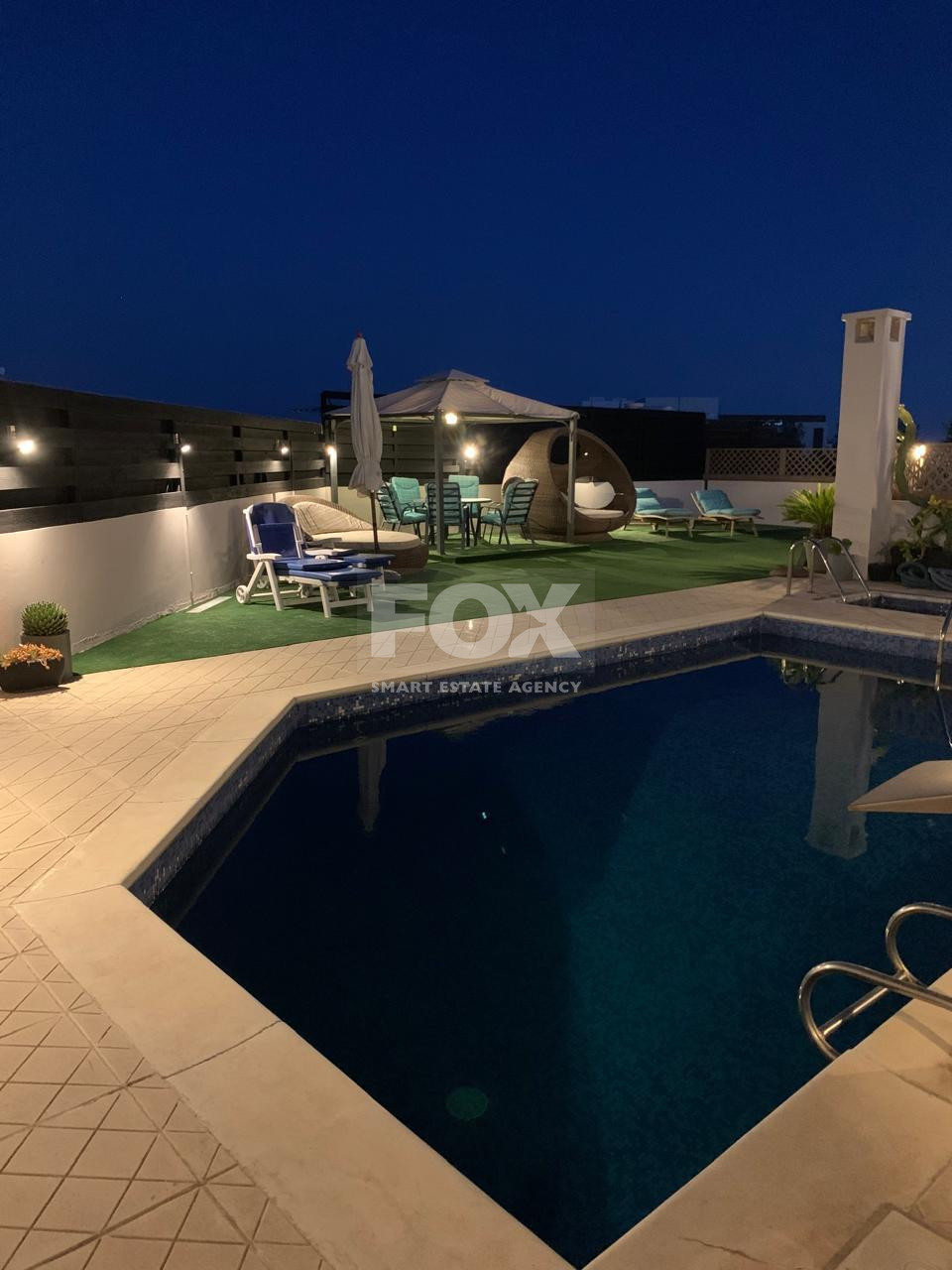 Fully Renovated Three-Bedroom Penthouse with Private Pool & Roof Garden | Potamos Germasogeia