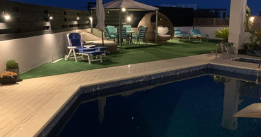 Fully Renovated Three-Bedroom Penthouse with Private Pool & Roof Garden | Potamos Germasogeia