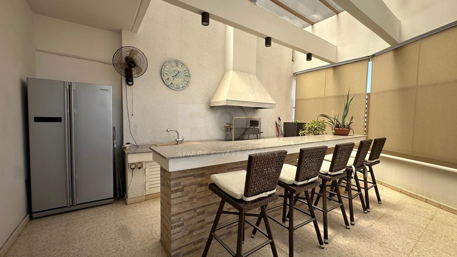 Fully Renovated Three-Bedroom Penthouse with Private Pool & Roof Garden | Potamos Germasogeia