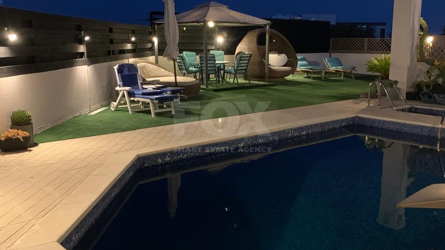 Fully Renovated Three-Bedroom Penthouse with Private Pool & Roof Garden | Potamos Germasogeia