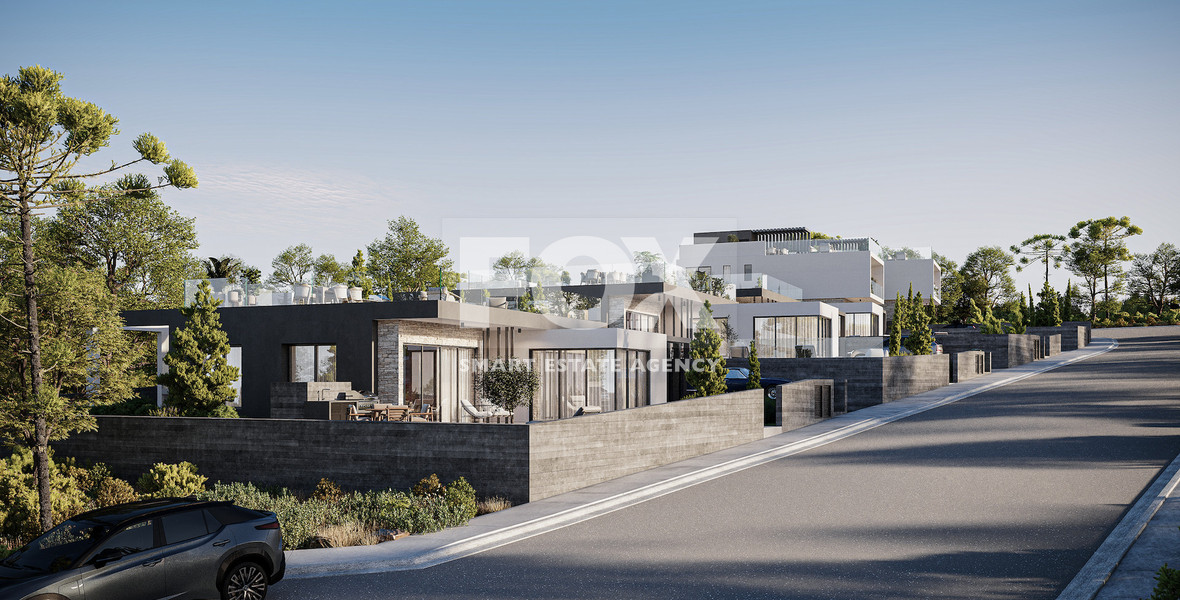 Luxury three Bedroom Villa with Panoramic Sea Views in Tala, Paphos for sale