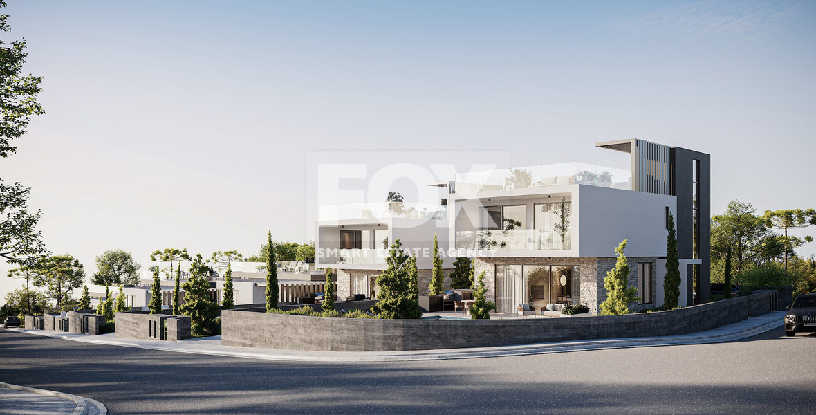 Luxury three Bedroom Villa with Panoramic Sea Views in Tala, Paphos for sale
