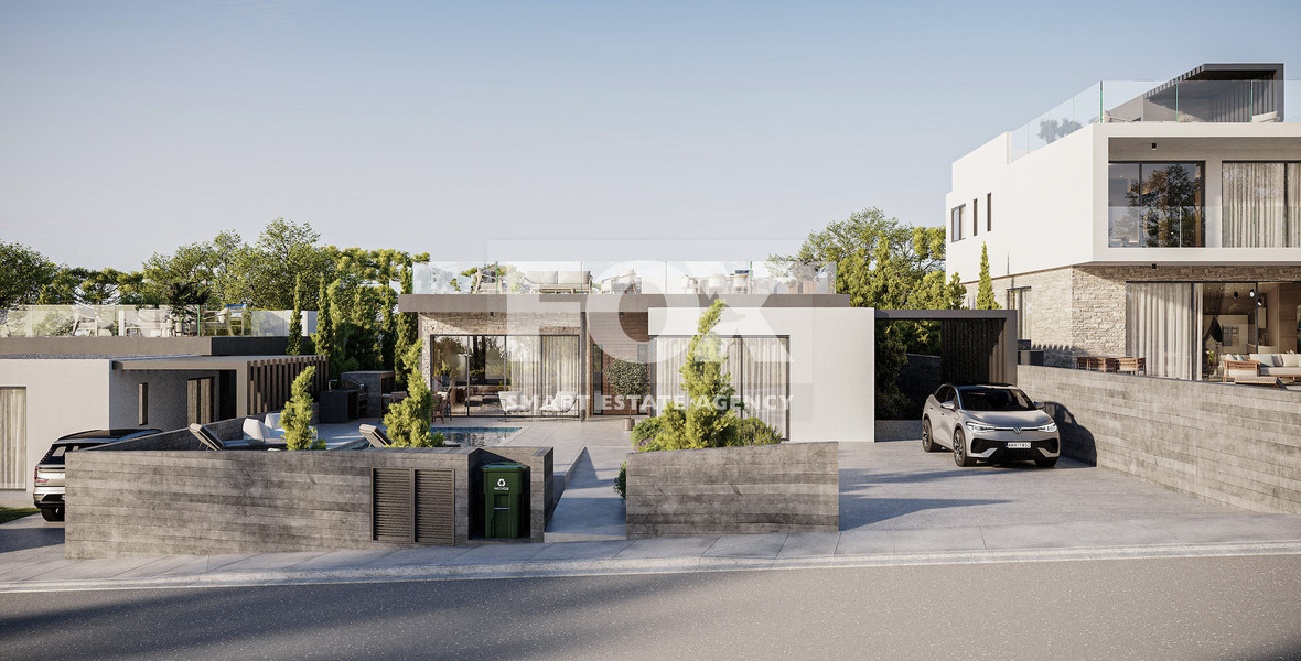 Luxury three Bedroom Villa with Panoramic Sea Views in Tala, Paphos for sale