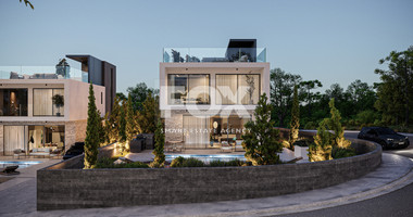 Luxury four bedroom Villa with Panoramic Sea Views in Tala, Paphos for sale