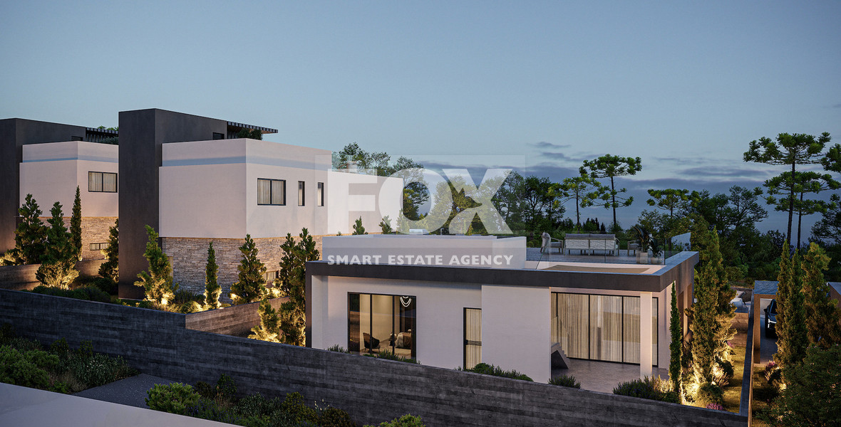 Luxury four bedroom Villa with Panoramic Sea Views in Tala, Paphos for sale
