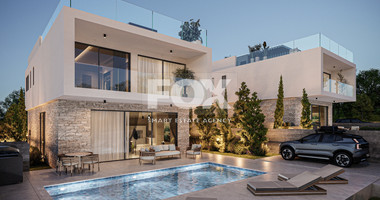 Luxury four bedroom Villa with Panoramic Sea Views in Tala, Paphos for sale