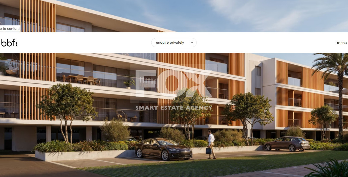 Luxury two bedroom apartment for Sale in Geroskipou, Paphos | Modern Residences with Resort-Style Amenities Near the Beach