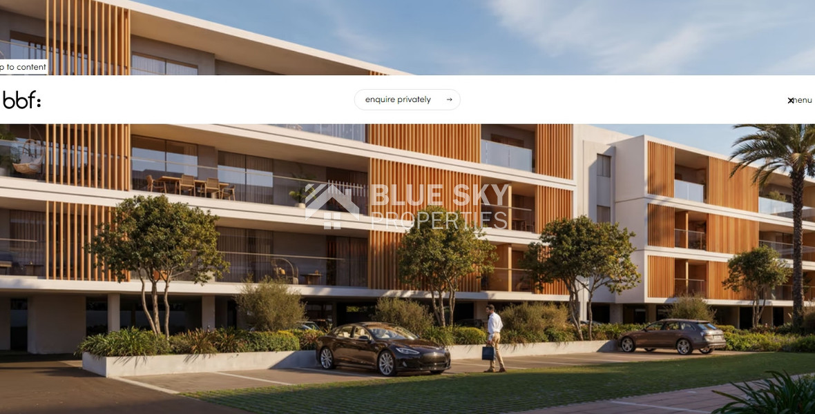 Luxury two bedroom apartment for Sale in Geroskipou, Paphos | Modern Residences with Resort-Style Amenities Near the Beach