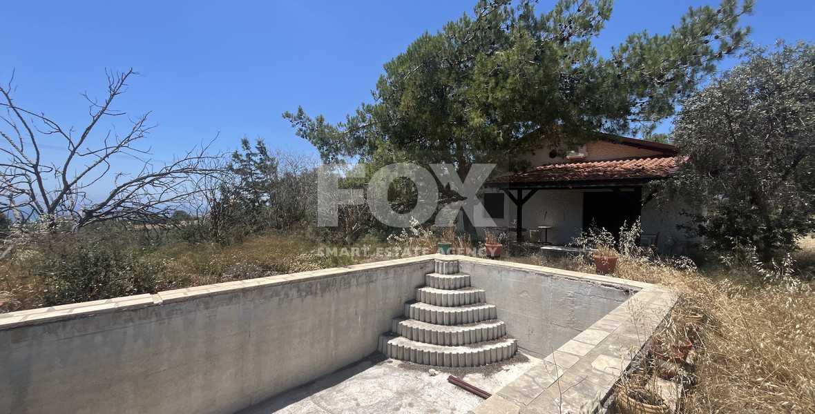Large Field with Stone House for Sale in Sotira Lemesou