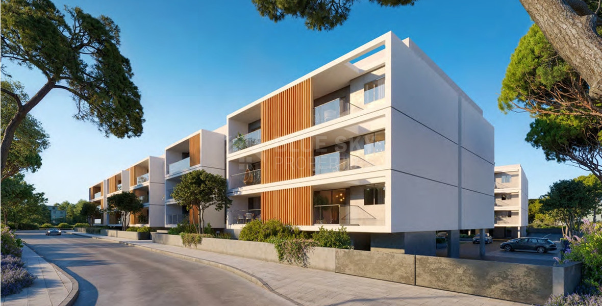 New two Bedroom Apartment in Geroskipou, Paphos with Resort-Style Amenities for sale