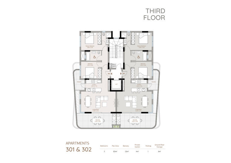 For Sale Brand-New 2-Bedroom Apartment | 3rd Floor | Agios Nektarios, Limassol