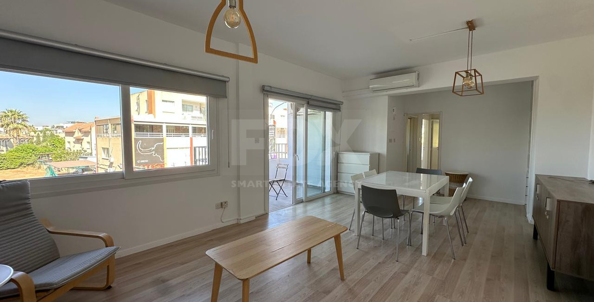 Modern Renovated Two-Bedroom Apartment | Walking Distance to the Beach | Potamos Germasogeias