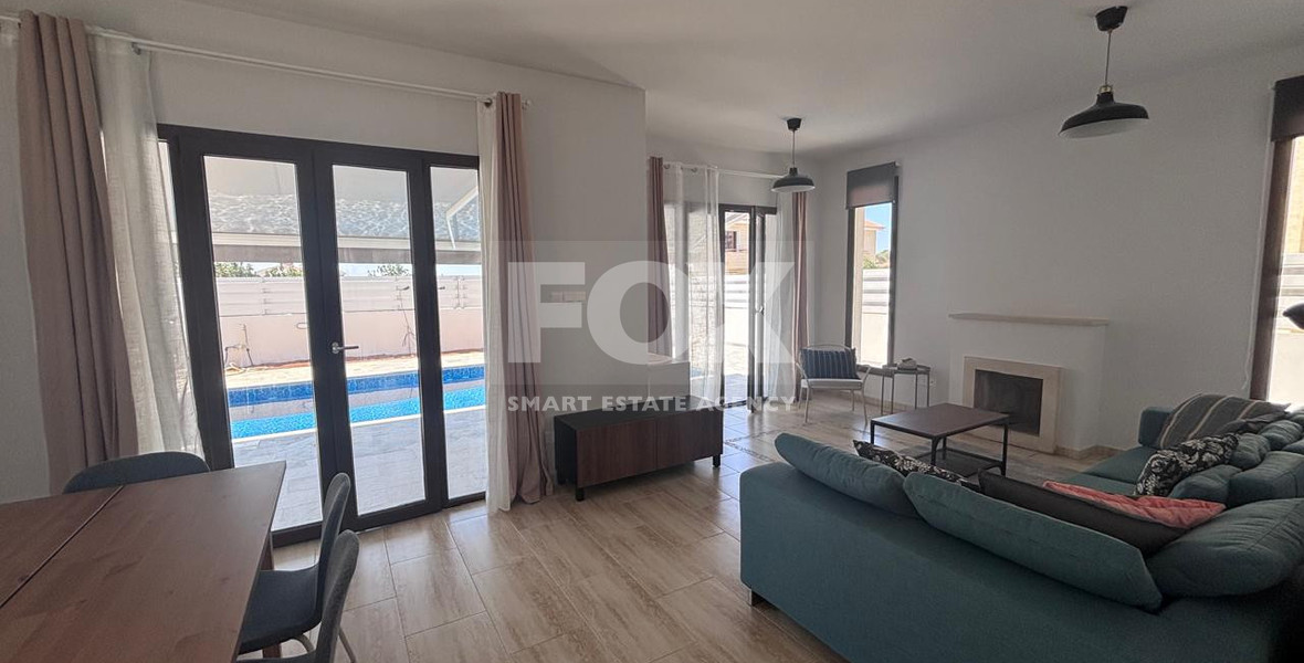 For Rent Modern Four Bedroom House in Pissouri with Sea View