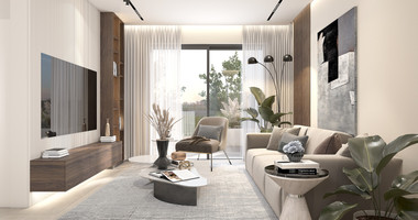 Modern Luxury  three bedrom Apartment on third floor,  in Tombs of the Kings, Paphos with Sea Views