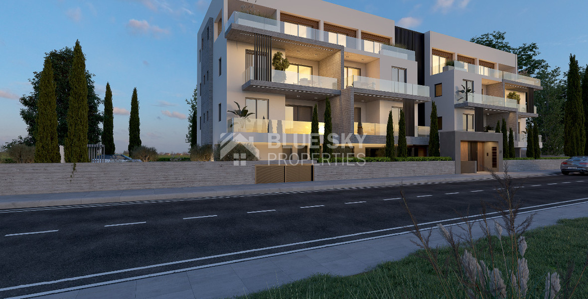 Modern Luxury  three bedrom Apartment on third floor,  in Tombs of the Kings, Paphos with Sea Views